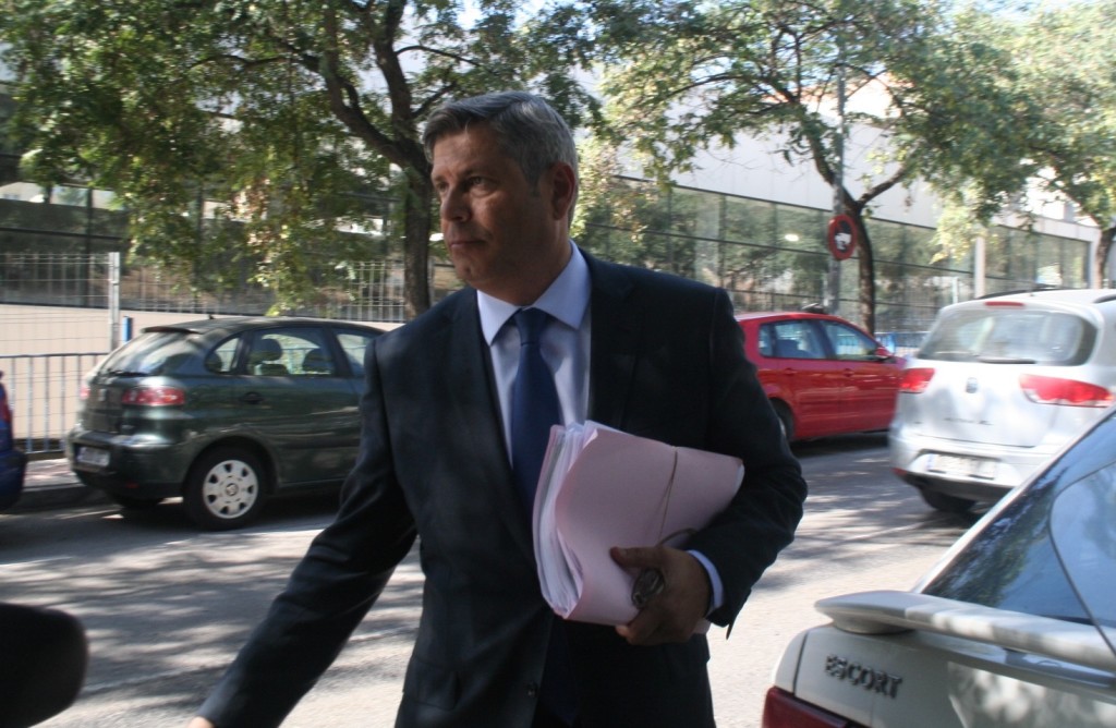 El concejal de Urbanismo, Pablo Moro, tras declarar ante el juez del caso Funky BuddhaFOTO: marbellaconfidencial