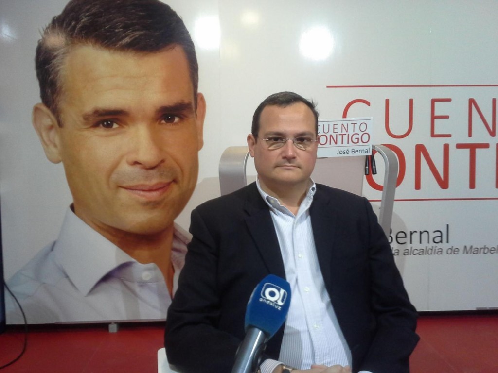 El abogado Jaime Olcina, exasesor jurídico del PSOE que fue también contratado en el Ayuntamiento de Marbella, durante una entrevista en imagen de archivo.