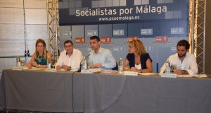 El alcalde de Marbella, José Bernal, presidiendo este sábado el Comité Provincial del PSOE, celebrado en la ciudad