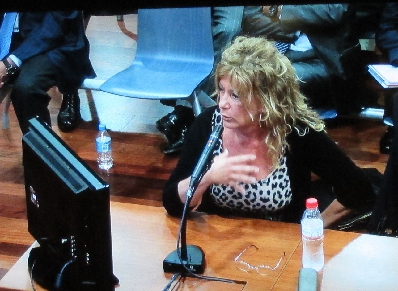 La exalcaldesa de Marbella Marisol Yagüe declarando durante el juicio por el 'caso Malaya, por el que cumple actualmente condena. FOTO/ EP
