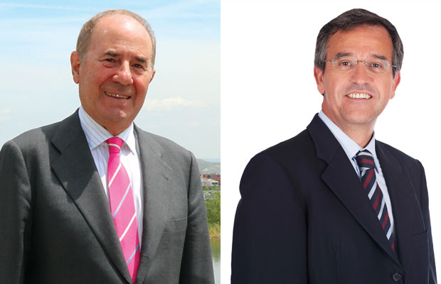 A la izquierda el empresario investigado (antes imputado) en el 'caso Lezo' Joaquín Molpeceres y a la drcha el alcalde de Estepona, José María García Urbano, del PP.