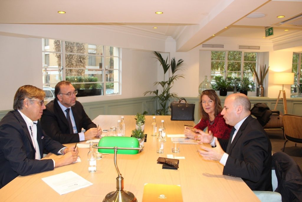Imagen de la reunión que ha mantenido Turismo Costa del Sol con ABTA este martes en Londres. FOTO/ Costa del Sol