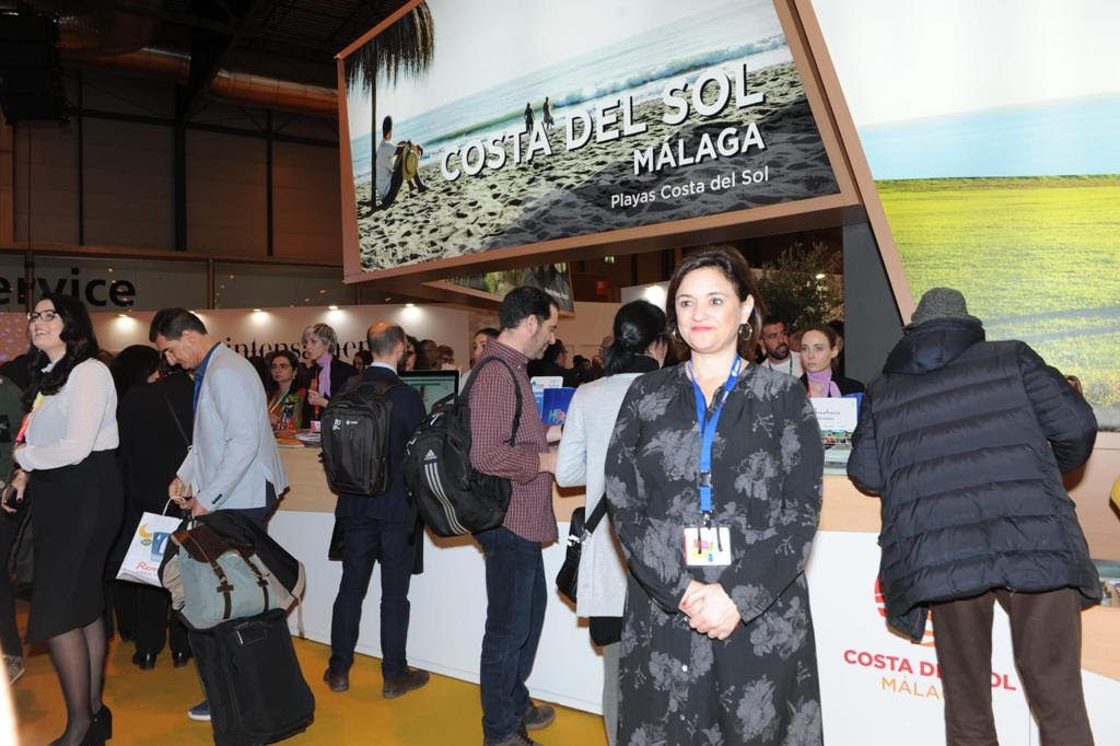 La presidenta de la Mancomunidad Occidental, Margarita del Cid, este jueves en Fitur. FOTO/ MANCOMUNIDAD