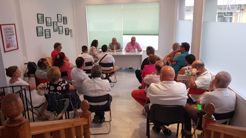 Imagen de la reunión del Consejo Consultivo de OSP celebrada este viernes en su sede de San Pedro. FOTO/ OSP
