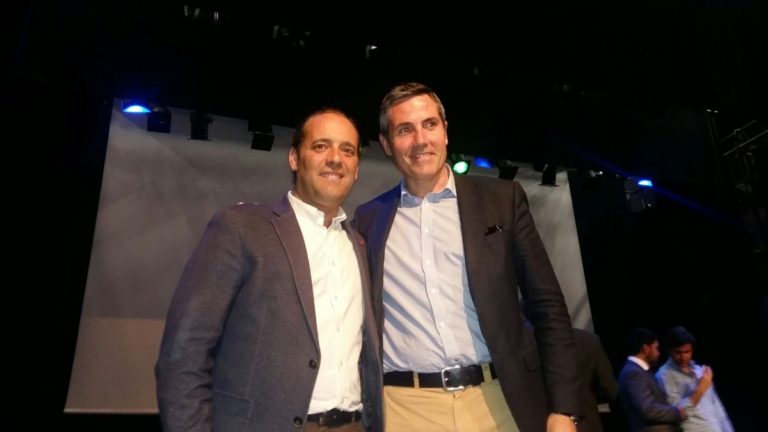 Los concejales de Málaga y Mijas por Ciudadanos, Juan Cassá y Juan Carlos Maldonado, elegidos diputados provinciales este martes. FOTO/ Cs