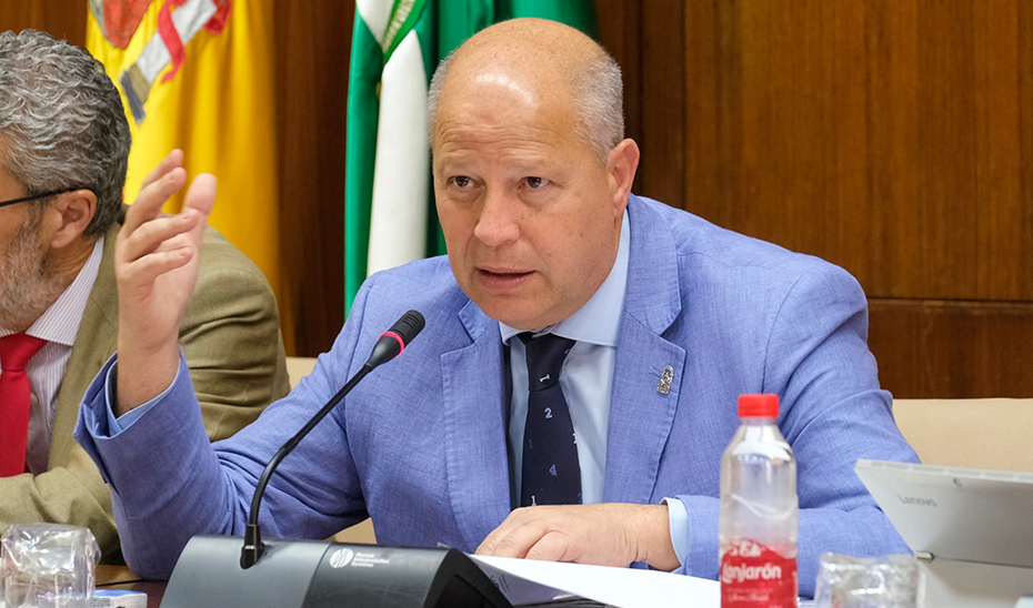 El consejero de Educación y Deporte, Javier Imbroda, en una comparecencia reciente. FOTO/ Junta de Andalucía