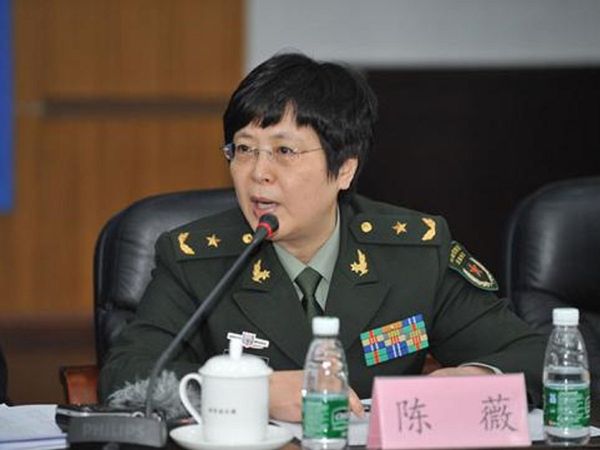 La general de la división mayor del ejército chino, Chen Wei, a su vez epidemióloga, en imagen de archivo. FOTO/ Gobierno chino